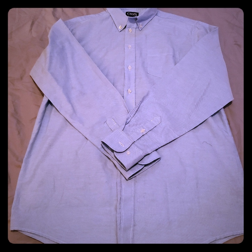 Kids Button Down Chaps  Dress Shirt